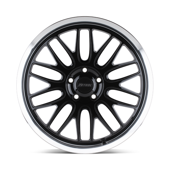 Felga aluminiowa P4C Gloss Black W/ Machined Cut Lip PETROL - ujęcie 3
