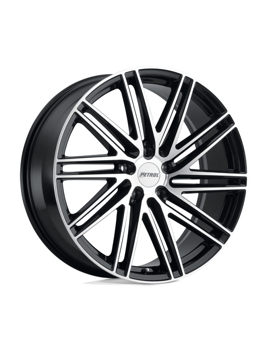 Felga aluminiowa P1C Gloss Black W/ Machined Face PETROL