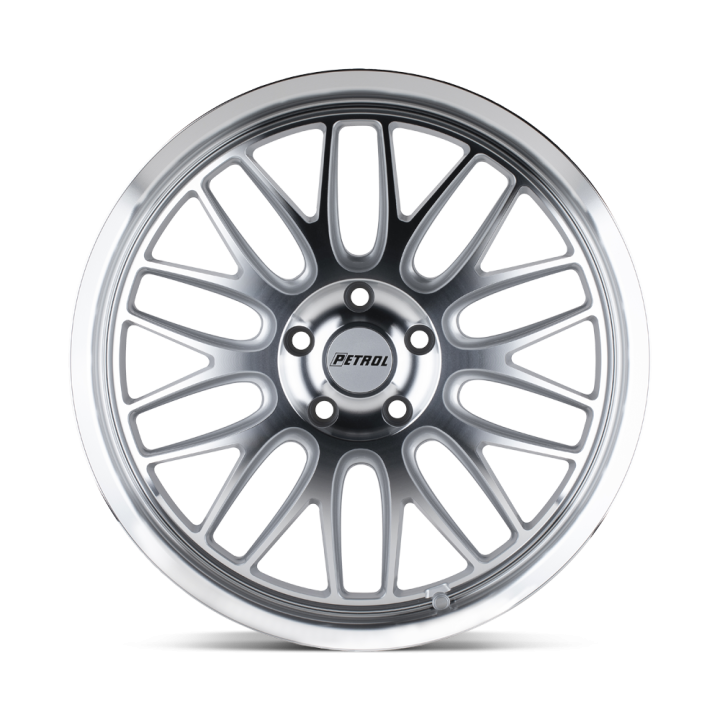 Felga aluminiowa P4C Silver W/ Machined Face & Lip PETROL - ujęcie 2