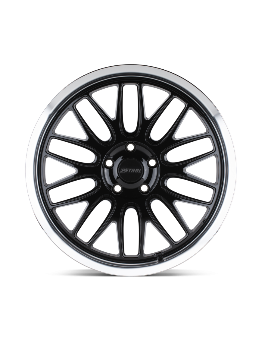Felga aluminiowa P4C Gloss Black W/ Machined Cut Lip PETROL - ujęcie 3
