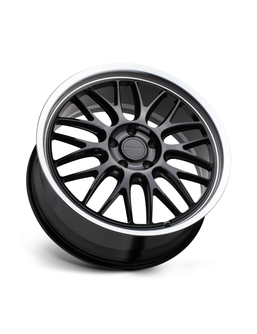 Felga aluminiowa P4C Gloss Black W/ Machined Cut Lip PETROL - ujęcie 2