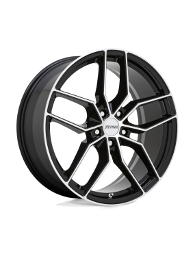 Felga aluminiowa P5C Gloss Black W/ Machined Face PETROL