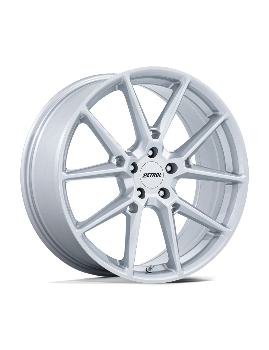 Felga aluminiowa PE002 P1E Gloss Silver PETROL