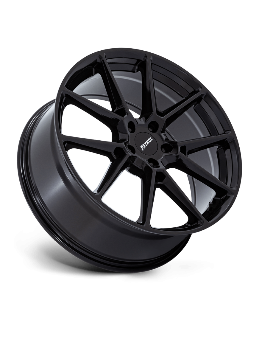 Felga aluminiowa PE002 P1E Gloss Black PETROL - ujęcie 2
