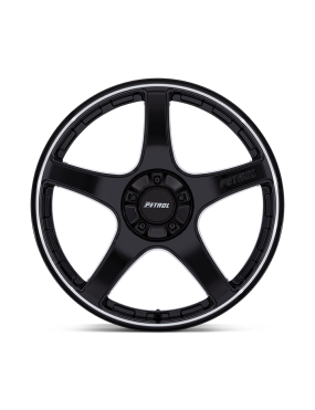 Felga aluminiowa PE003 P2E Gloss Black W/ Machined Lip PETROL - ujęcie 3