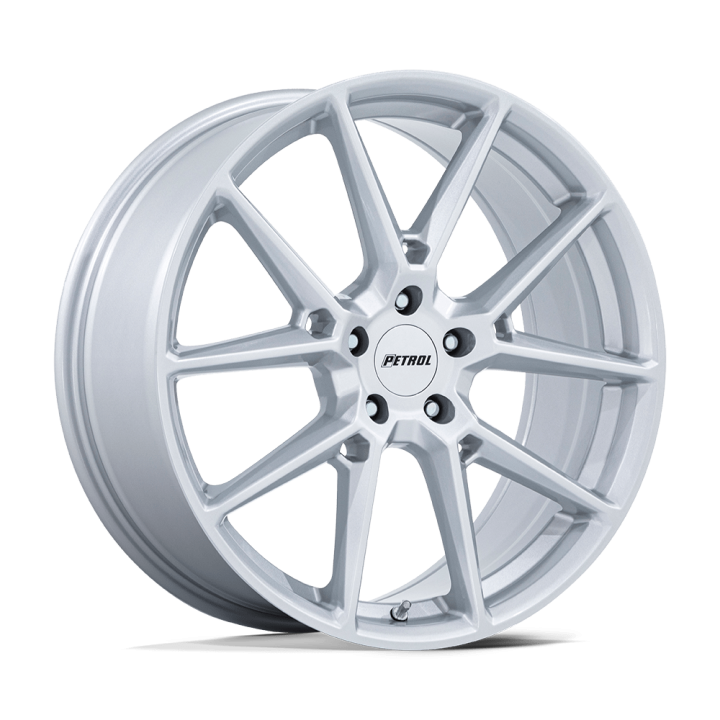 Felga aluminiowa PE002 P1E Gloss Silver PETROL