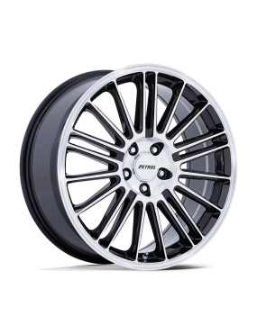 Felga aluminiowa PE001 P1D Gloss Black W/ Machined Face PETROL