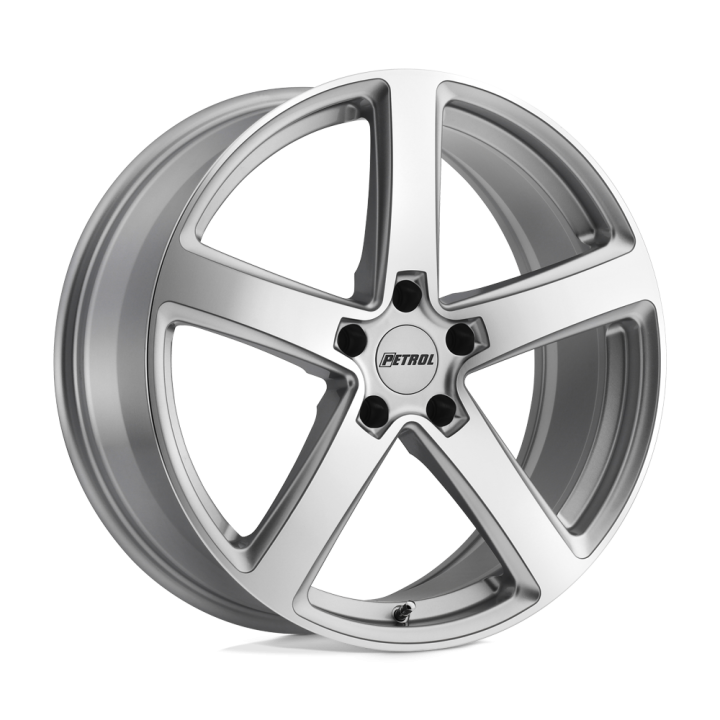 Felga aluminiowa P2A Silver W/ Machined Cut Face PETROL