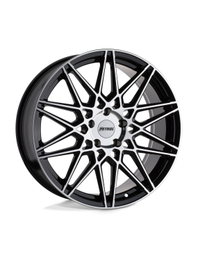Felga aluminiowa P3C Gloss Black W/ Machined Face PETROL