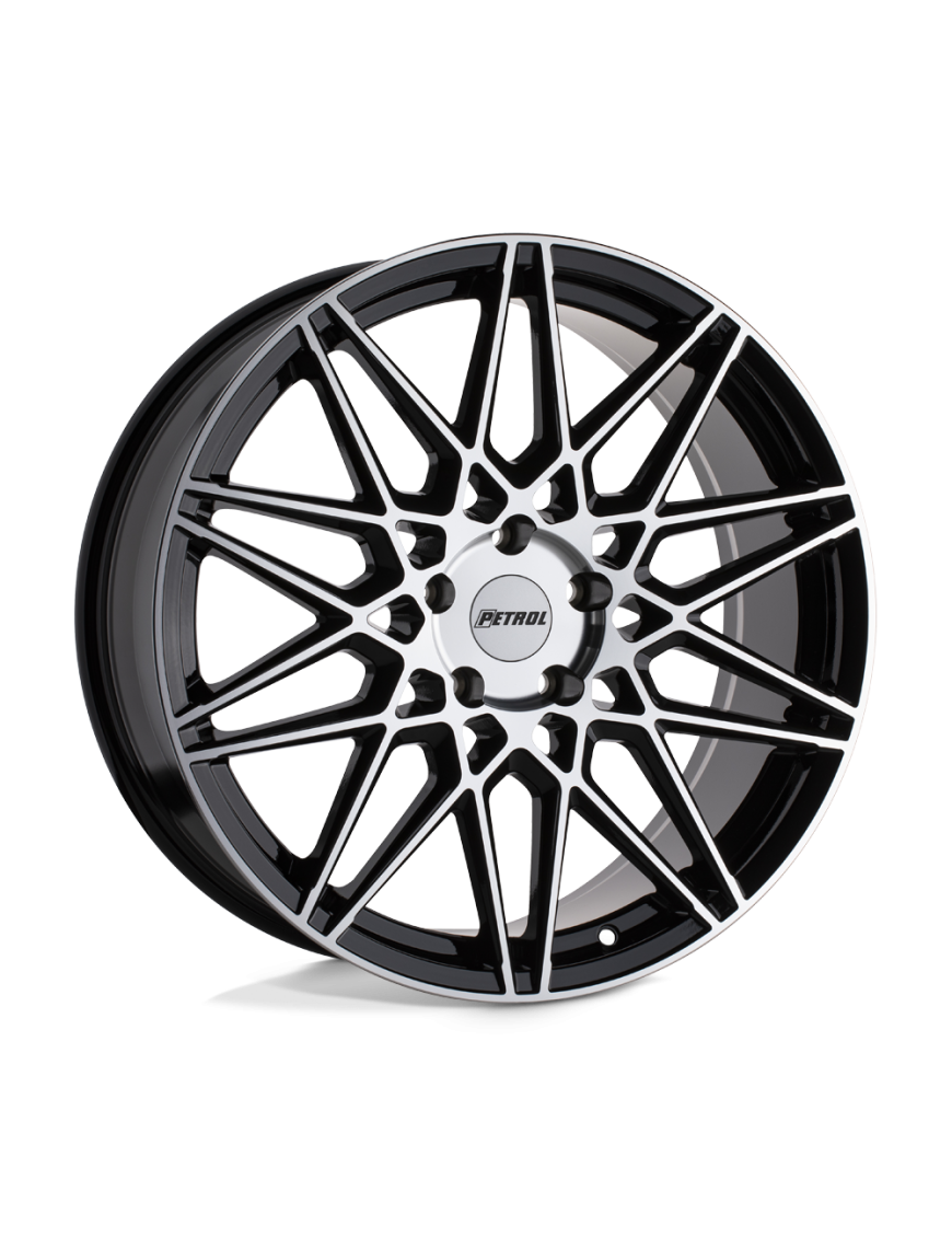 Felga aluminiowa P3C Gloss Black W/ Machined Face PETROL