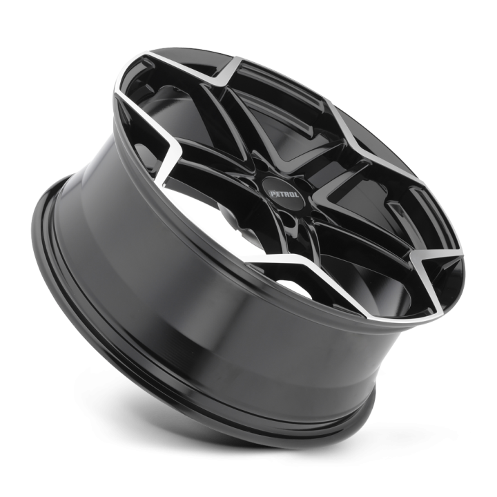 Felga aluminiowa P1A Gloss Black W/ Machined Cut Face PETROL - ujęcie 3