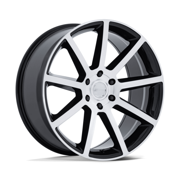 Felga aluminiowa PE007 P6E Gloss Black Machined PETROL