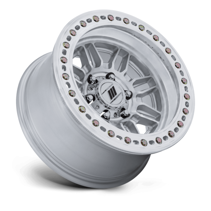 Felga aluminiowa PA208 EQUALIZER BL Gloss Silver W/ Machined Face PRO COMP - ujęcie 2