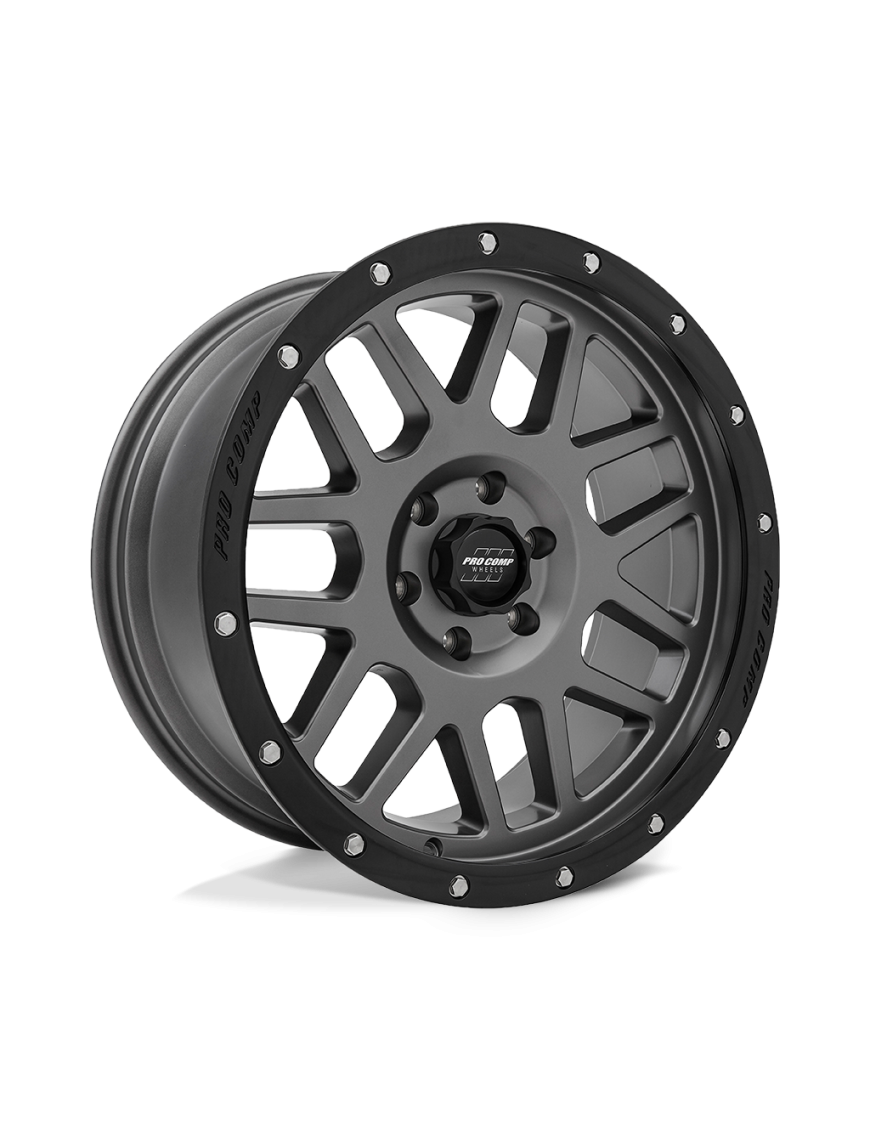 Felga aluminiowa PA40 VERTIGO Dark Gray W/ Black Lip PRO COMP