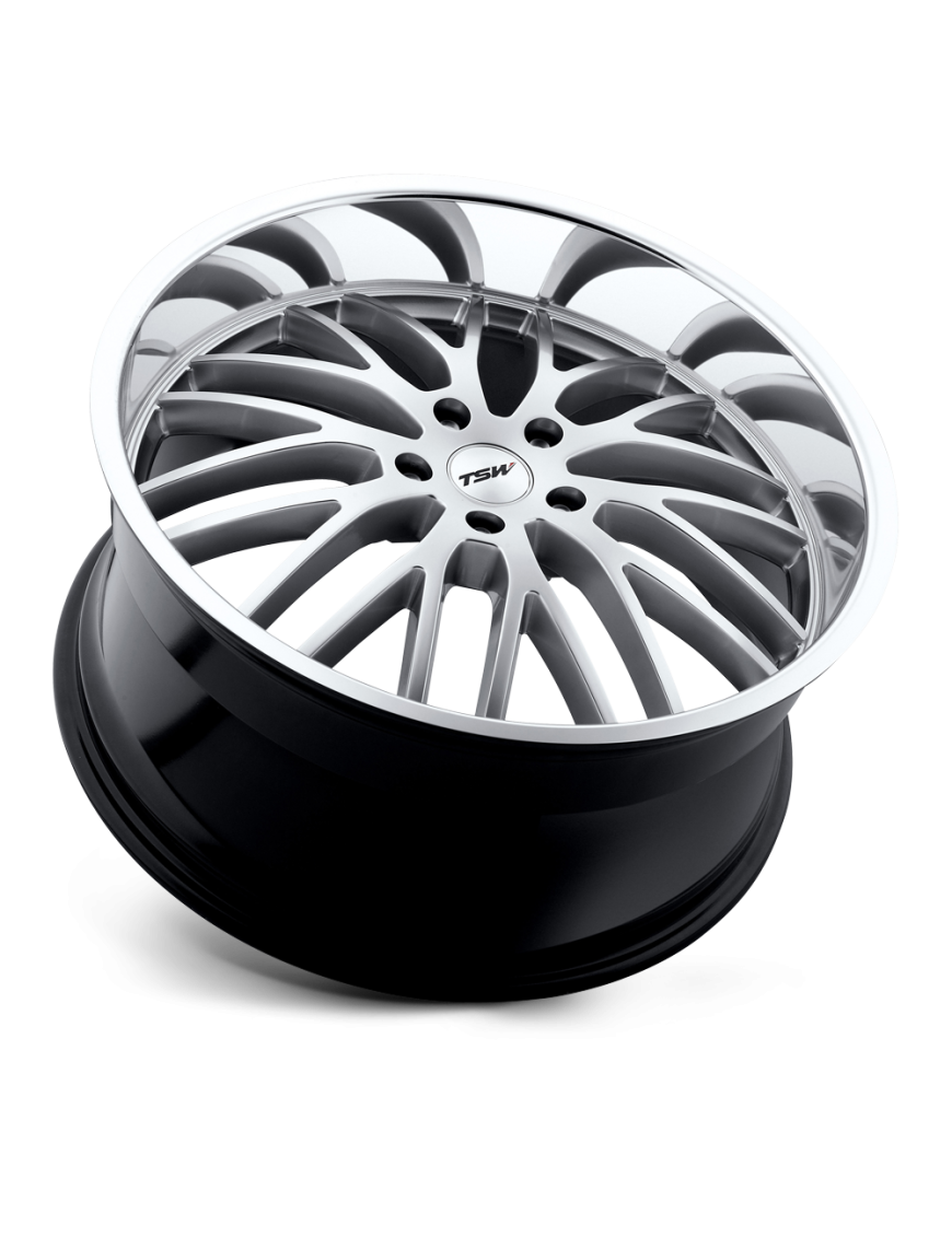 Felga aluminiowa SNETTERTON Hyper Silver W/ Mirror Cut Lip TSW - ujęcie 2