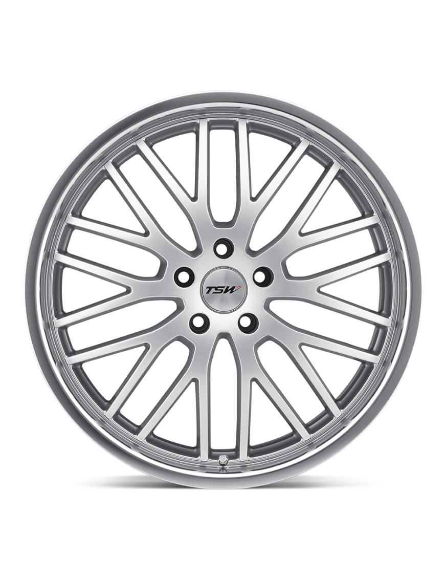 Felga aluminiowa SNETTERTON Hyper Silver W/ Mirror Cut Lip TSW - ujęcie 3