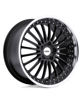 Felga aluminiowa SILVERSTONE Gloss Black W/ Mirror Cut Lip TSW