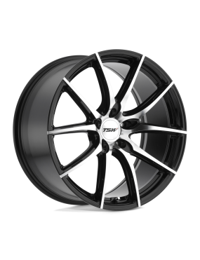 Felga aluminiowa SPRINT Gloss Black W/ Mirror Cut Face TSW