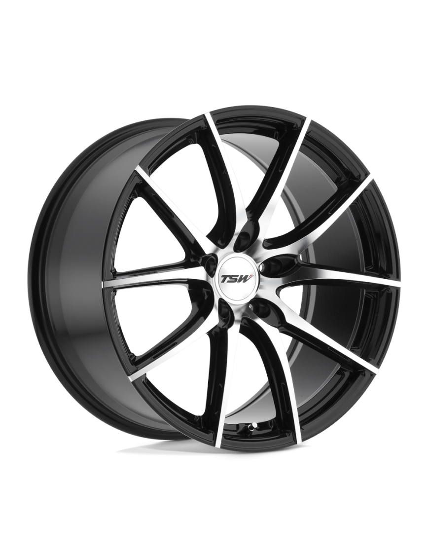 Felga aluminiowa SPRINT Gloss Black W/ Mirror Cut Face TSW