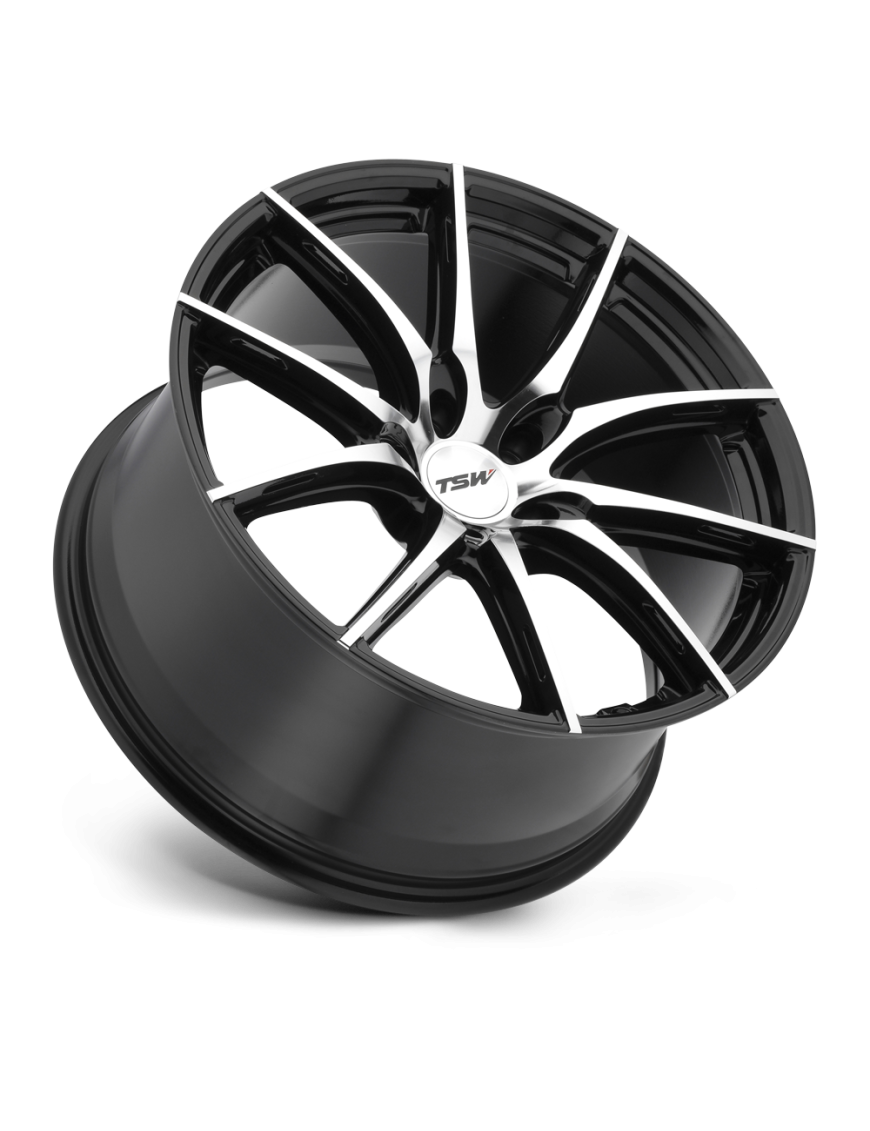 Felga aluminiowa SPRINT Gloss Black W/ Mirror Cut Face TSW - ujęcie 2