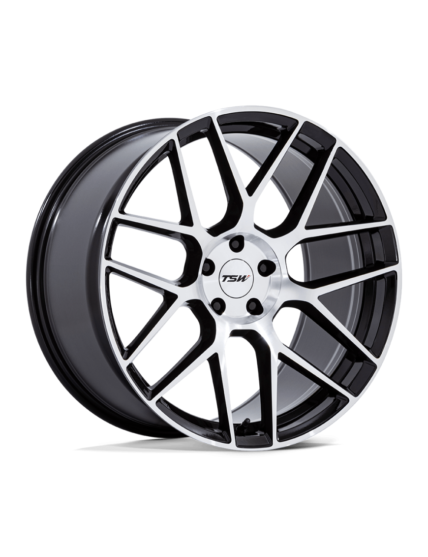 Felga aluminiowa TW002 LASARTHE Gloss Black Machined TSW