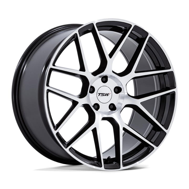Felga aluminiowa TW002 LASARTHE Gloss Black Machined TSW