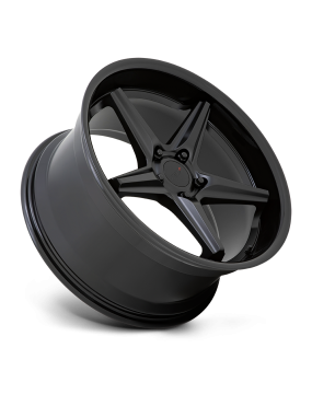 Felga aluminiowa LAUNCH Matte Black W/ Gloss Black Lip TSW