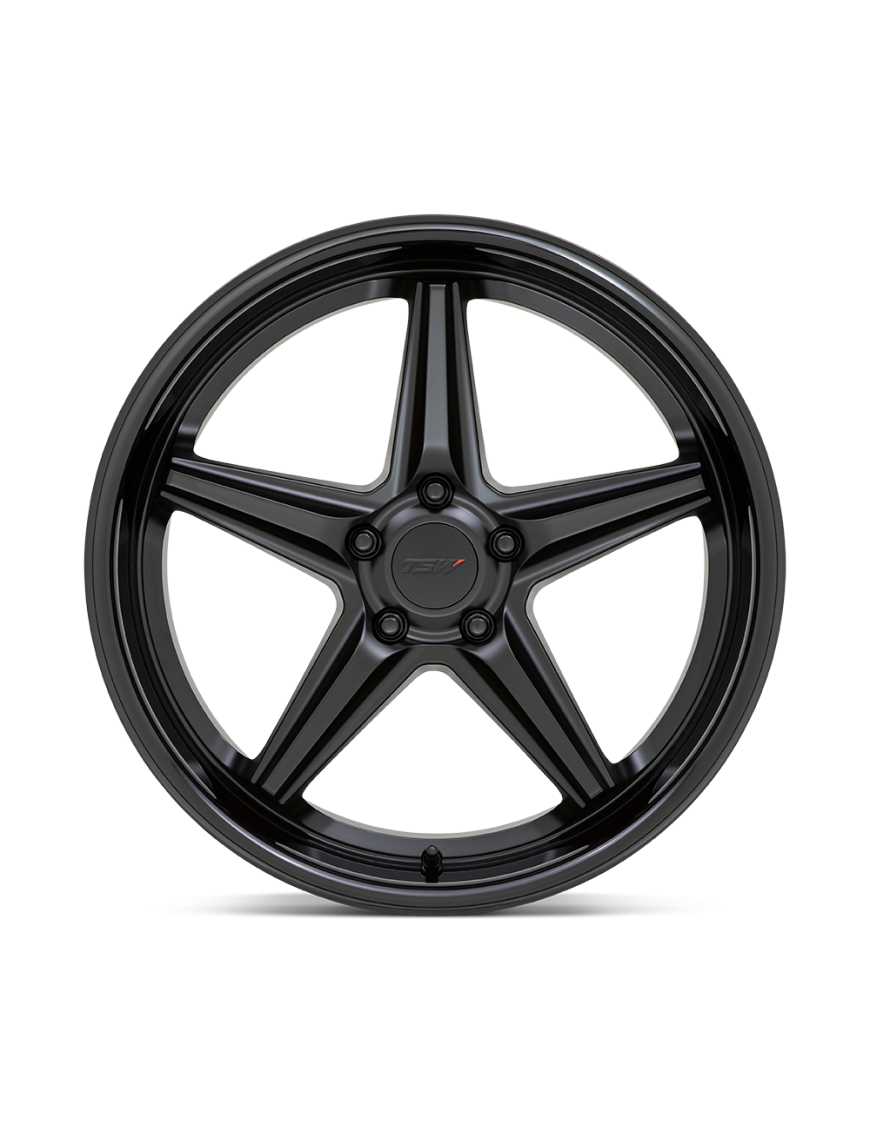 Felga aluminiowa LAUNCH Matte Black W/ Gloss Black Lip TSW