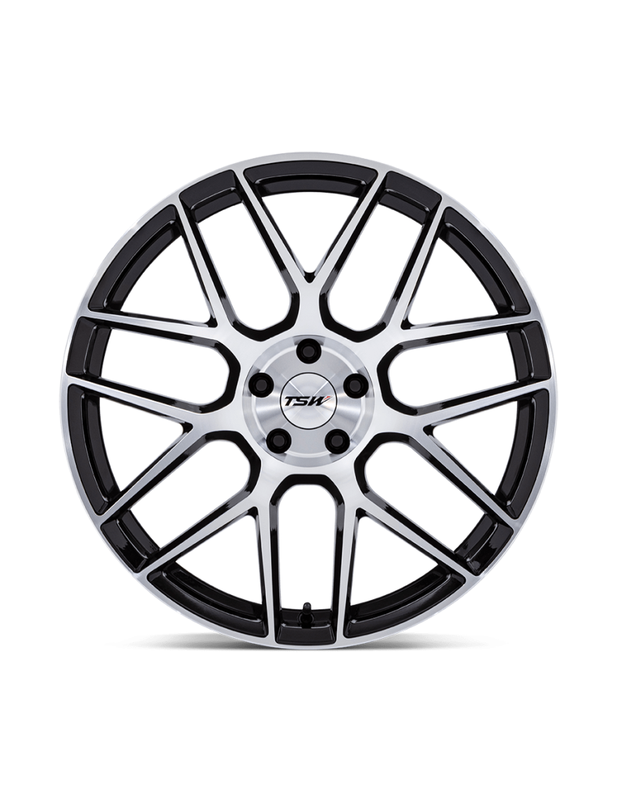Felga aluminiowa TW002 LASARTHE Gloss Black Machined TSW - ujęcie 3