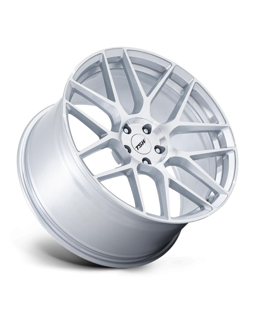 Felga aluminiowa TW002 LASARTHE Gloss Silver Machined TSW - ujęcie 3