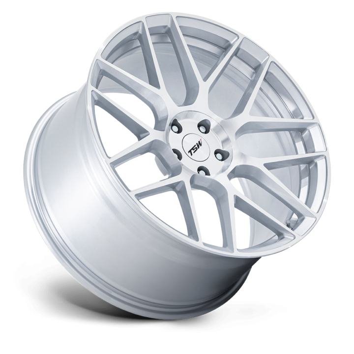 Felga aluminiowa TW002 LASARTHE Gloss Silver Machined TSW - ujęcie 3