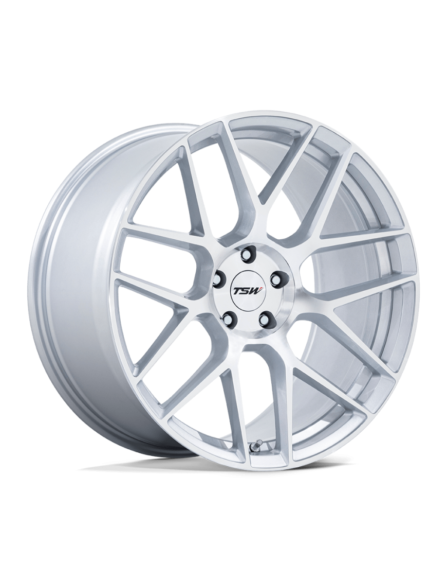 Felga aluminiowa TW002 LASARTHE Gloss Silver Machined TSW