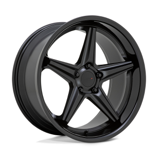 Felga aluminiowa LAUNCH Matte Black W/ Gloss Black Lip TSW