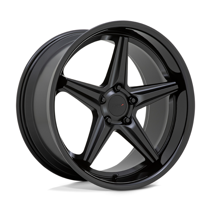 Felga aluminiowa LAUNCH Matte Black W/ Gloss Black Lip TSW