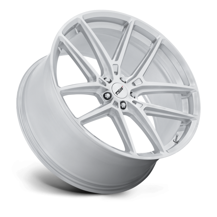 Felga aluminiowa TW006 IMOLA Gloss Silver W/ Machined Face TSW - ujęcie 3