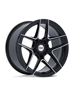 Felga aluminiowa TW008 SLIPSTREAM Gloss Black Machined TSW