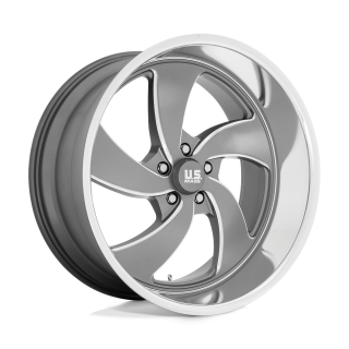 Felga aluminiowa U133 DESPERADO Anthracite Milled Diamond Cut Lip US MAGS 10.5x22 ET1 5x127 L