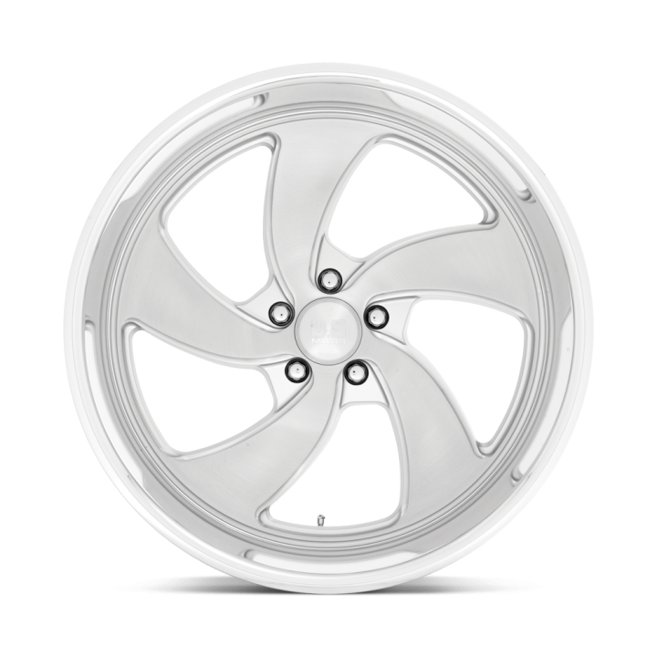 Felga aluminiowa U134 DESPERADO Silver Brushed Face Milled Diamond Cut Lip US MAGS 10.5x22 ET1 5x127 L - ujęcie 2