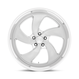 Felga aluminiowa U134 DESPERADO Silver Brushed Face Milled Diamond Cut Lip US MAGS 10.5x22 ET1 5x127 R - ujęcie 2