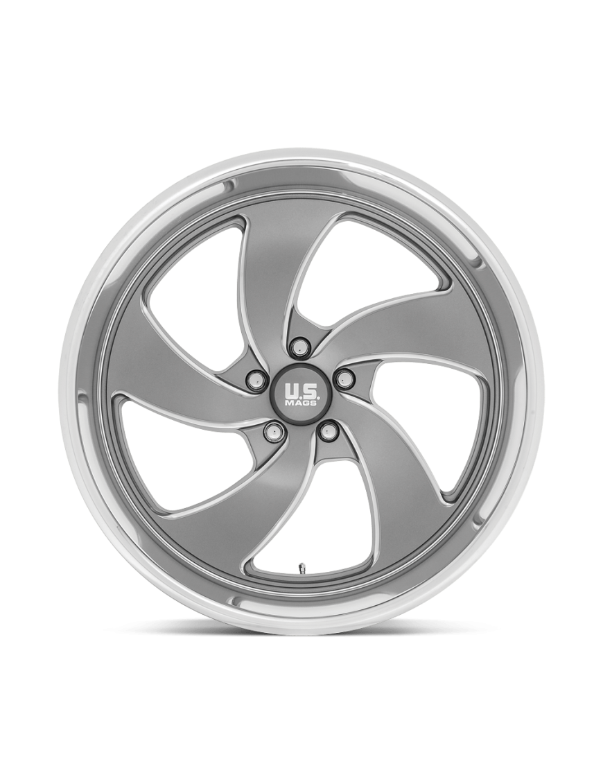Felga aluminiowa U133 DESPERADO Anthracite Milled Diamond Cut Lip US MAGS 10.5x22 ET1 5x127 L