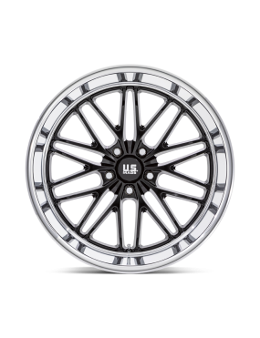 Felga aluminiowa U138 SANTA CRUZ Gloss Black W/ Diamond Cut Lip US MAGS 10.5x22 ET0 5x127
