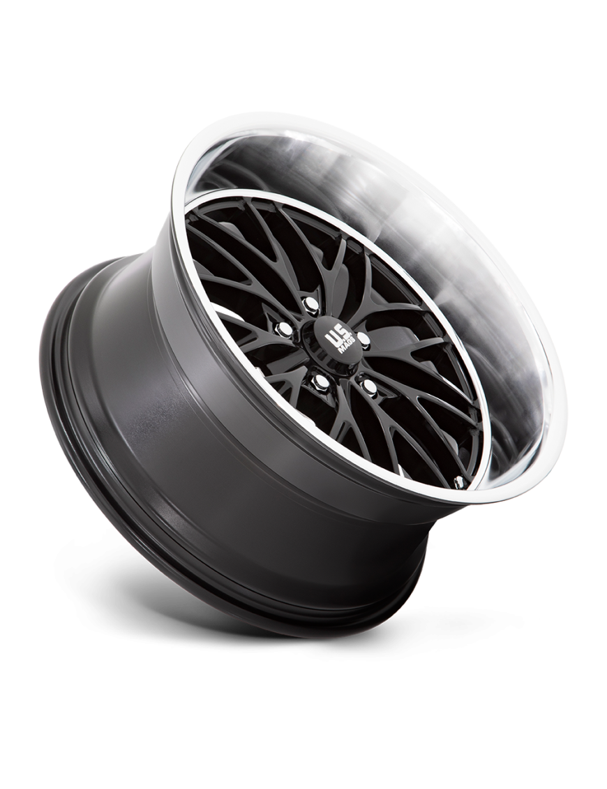 Felga aluminiowa U138 SANTA CRUZ Gloss Black W/ Diamond Cut Lip US MAGS 10.0x20 ET6 5x127