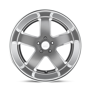Felga aluminiowa U118 HUSTLER Matte Gun Metal US MAGS 9.5x20 ET1 5x127 - ujęcie 2