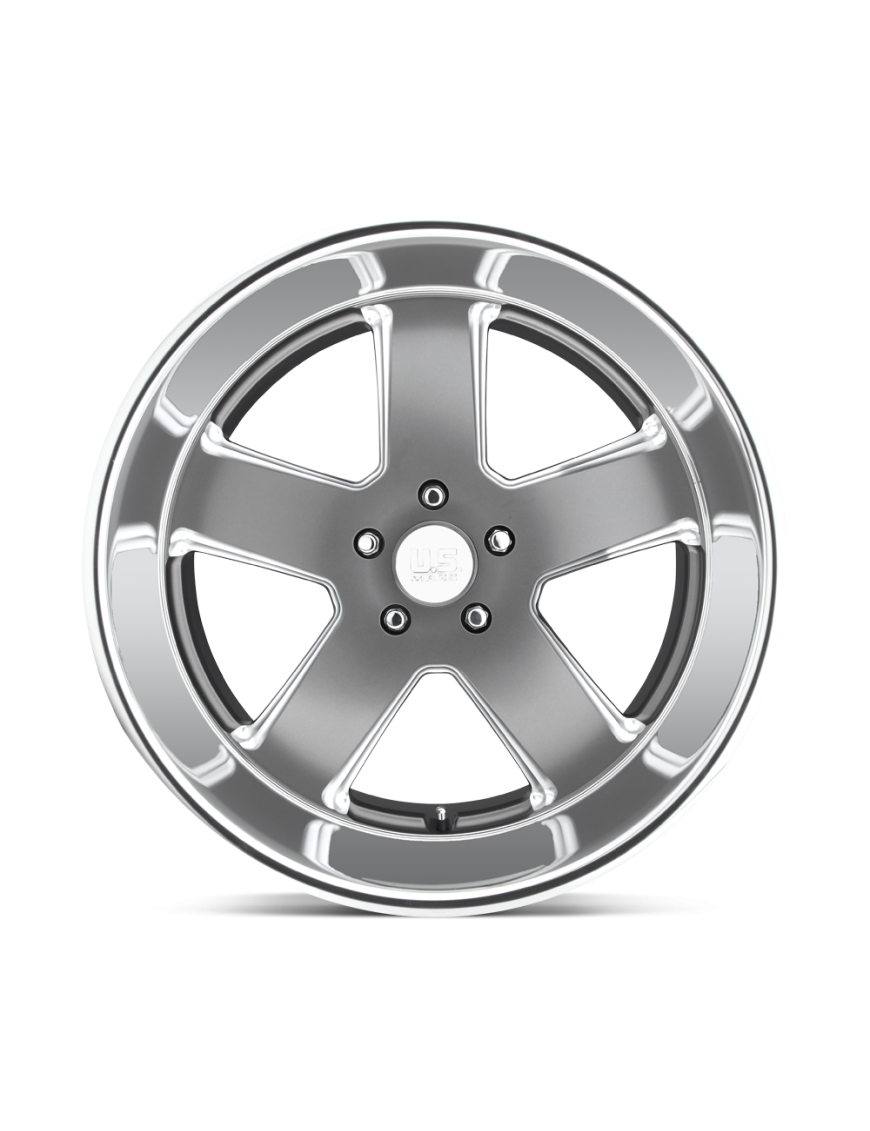 Felga aluminiowa U118 HUSTLER Matte Gun Metal US MAGS 9.5x20 ET1 5x127