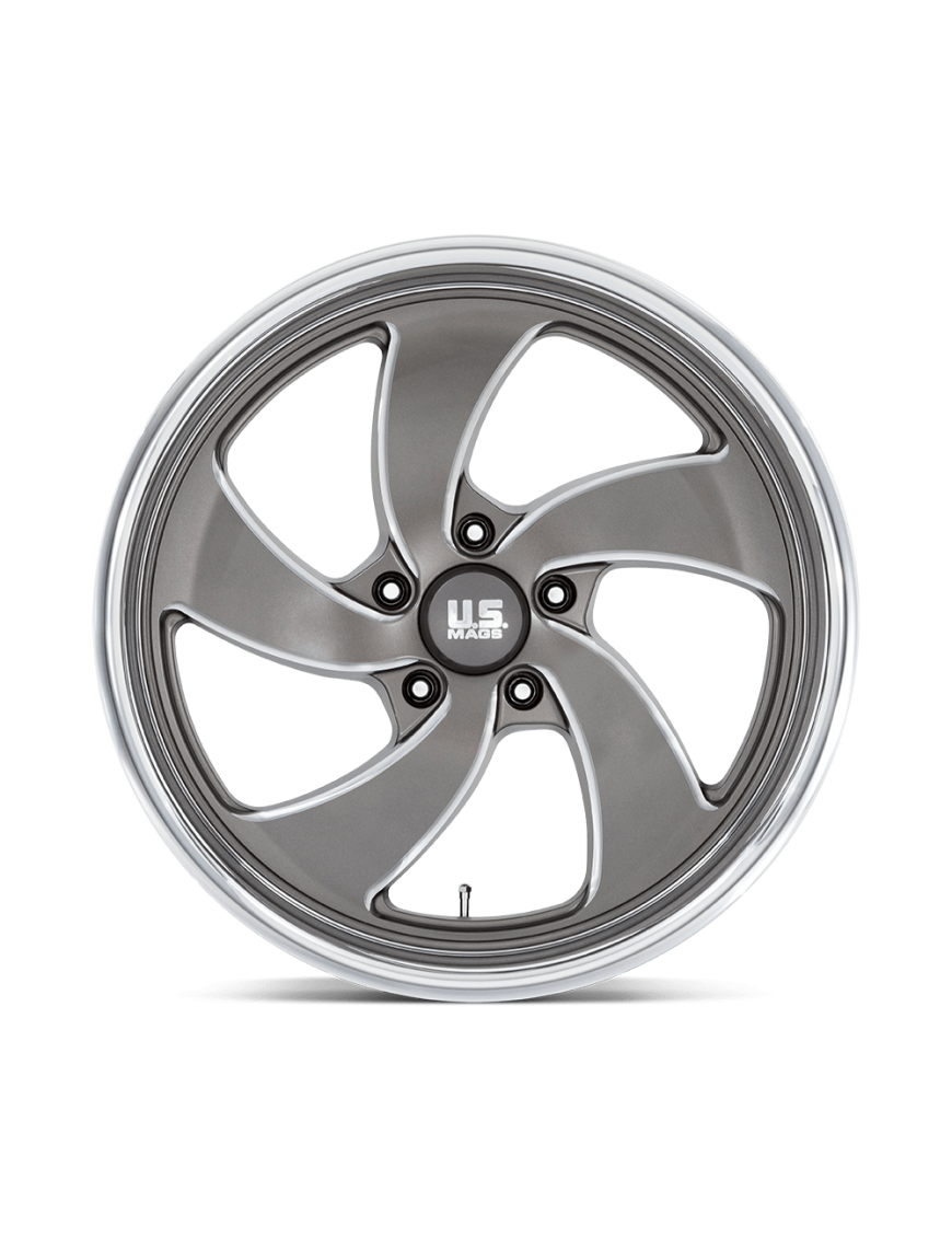 Felga aluminiowa U133 DESPERADO Anthracite Milled Diamond Cut Lip US MAGS 9.5x20 ET1 5x127 L