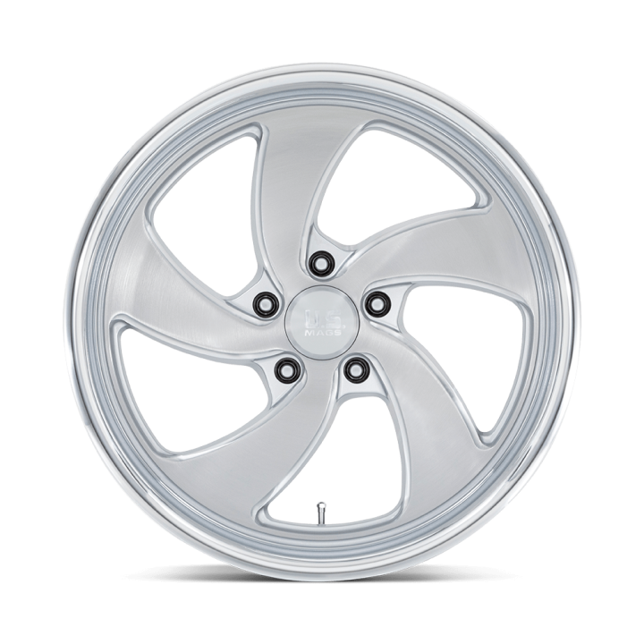 Felga aluminiowa U134 DESPERADO Silver Brushed Face Milled Diamond Cut Lip US MAGS 9.5x20 ET1 5x127 R - ujęcie 3