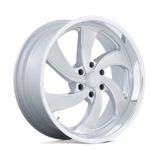 Felga aluminiowa U134 DESPERADO Silver Brushed Face Milled Diamond Cut Lip US MAGS 9.0x22 ET25 6x139.7 R