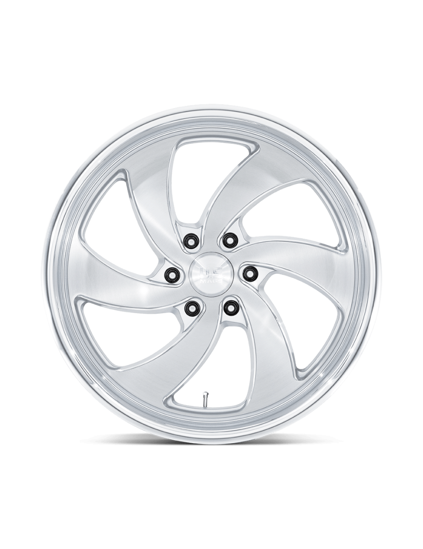 Felga aluminiowa U134 DESPERADO Silver Brushed Face Milled Diamond Cut Lip US MAGS 9.0x22 ET25 6x139.7 R