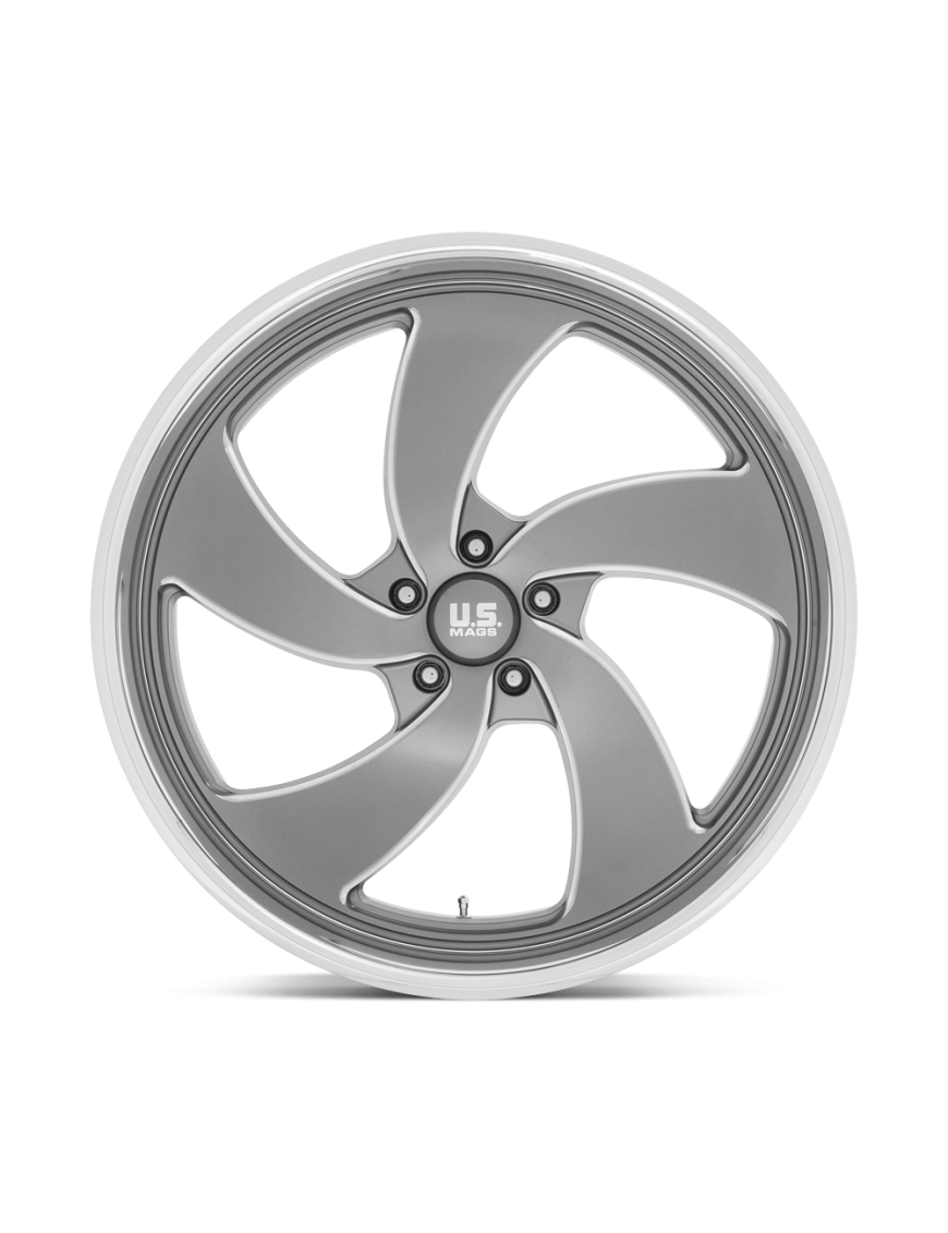 Felga aluminiowa U133 DESPERADO Anthracite Milled Diamond Cut Lip US MAGS 9.0x24 ET1 5x127 L