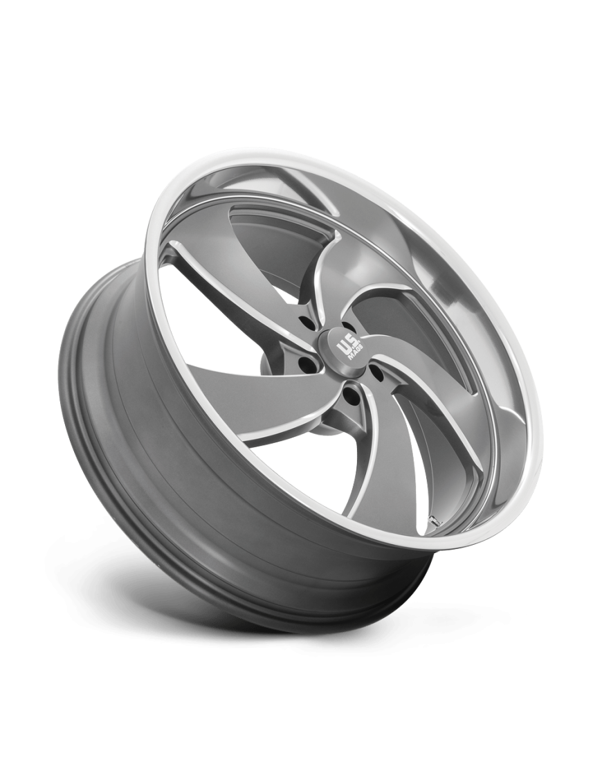 Felga aluminiowa U133 DESPERADO Anthracite Milled Diamond Cut Lip US MAGS 9.0x24 ET1 5x127 R